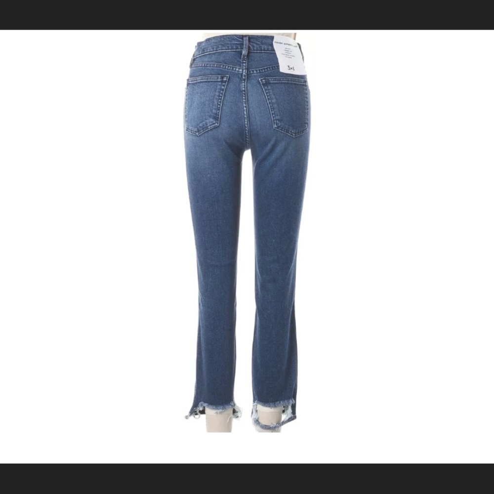3x1 STRAIGHT AUTHENTIC CROP Jeans - Picture 2 of 2